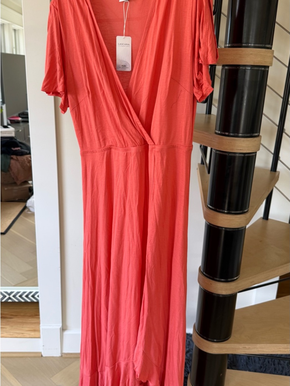 💖 Lascana Coral Wrap-Style Top
